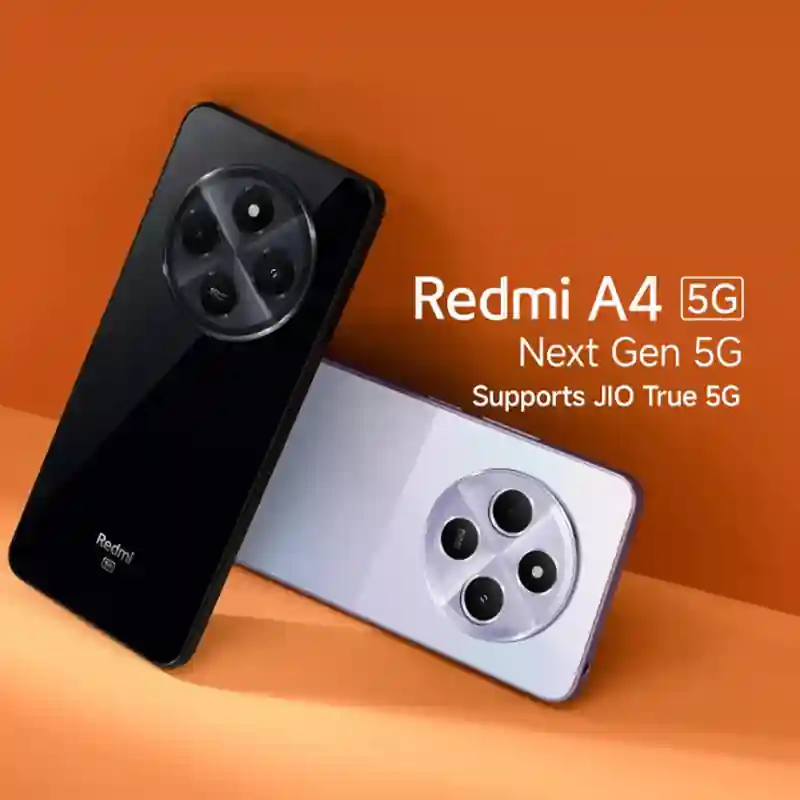 Redmi A4 5G smartphone with 120Hz display and Snapdragon 4s Gen 2