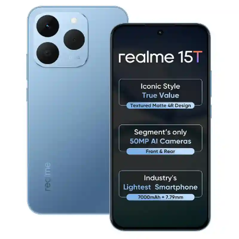 realme 15t 5g price and features in India